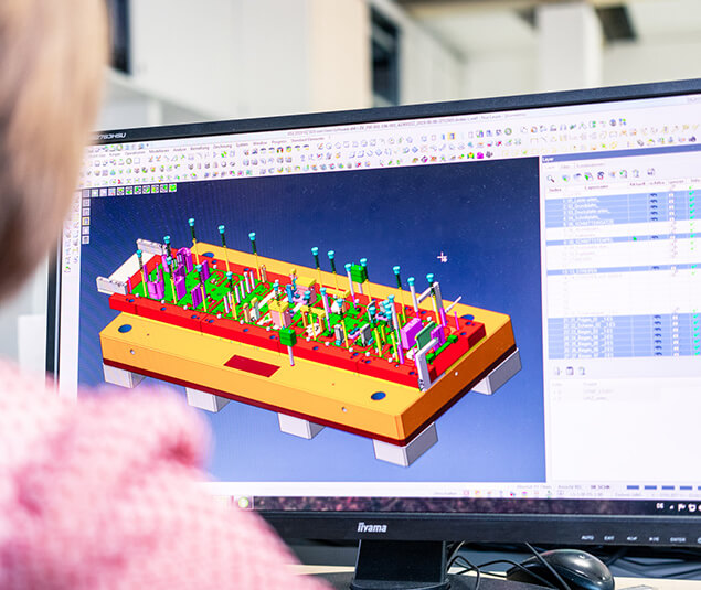 Stanztechnik - Konstruktion mit modernster Technik